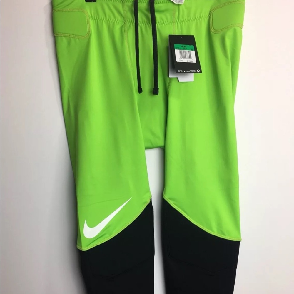 Team Vapor Speed Mens Dri-Fit Football Pants Neon